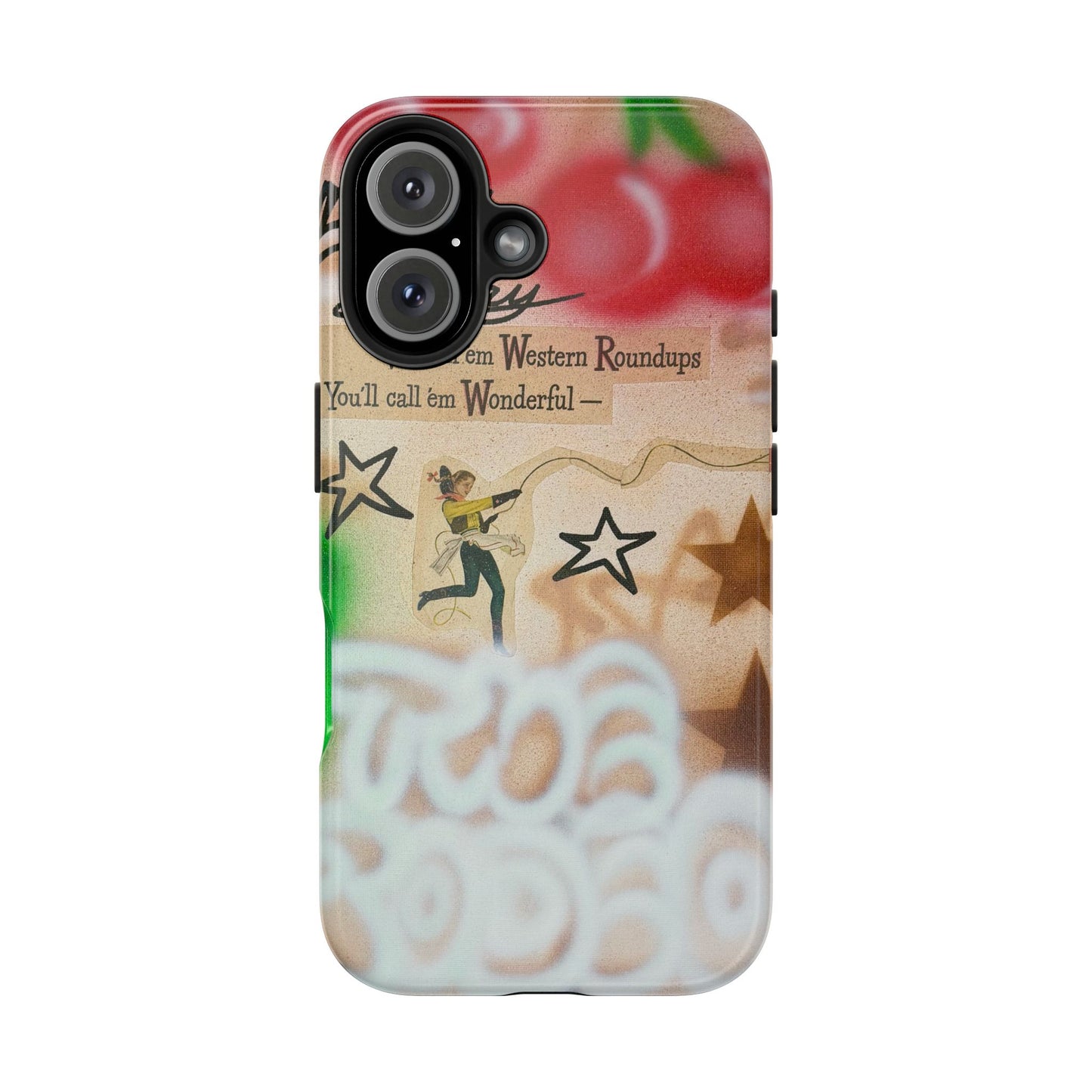 "the rodeo" airbrush iPhone case