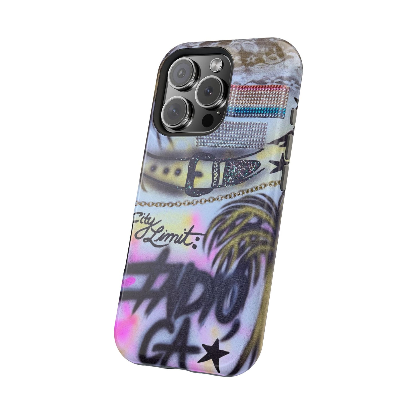 MagSafe "indio, ca" airbrush iPhone case