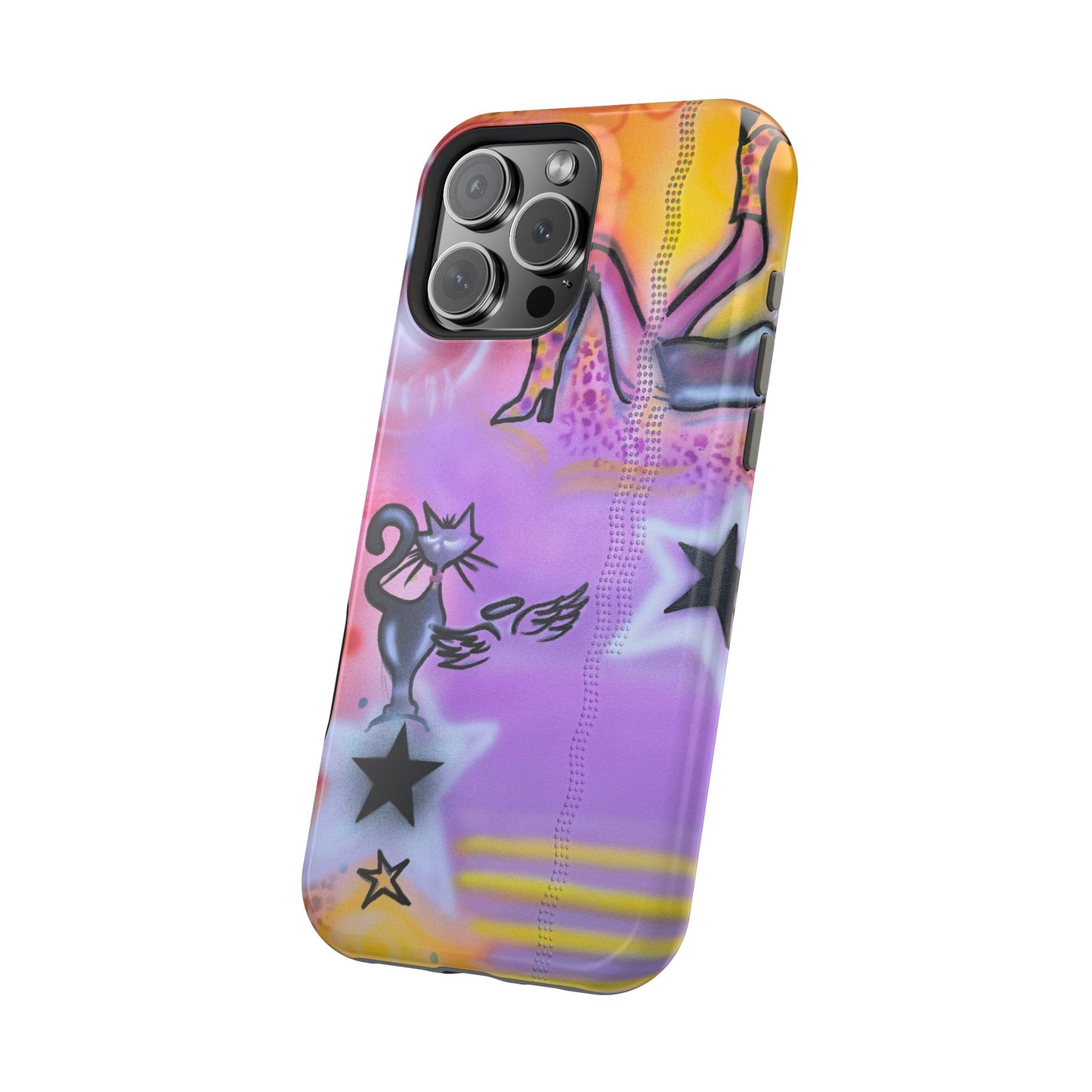 MagSafe @mayacain airbrush iPhone case