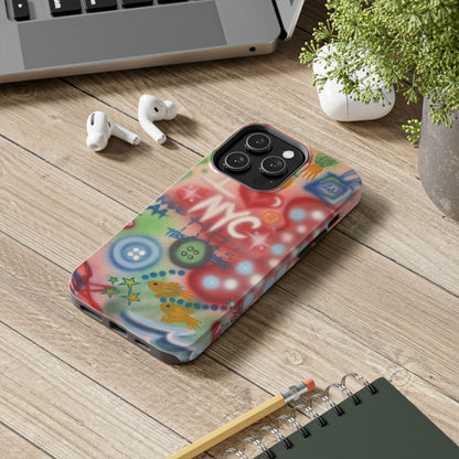 "i <3 NYC" airbrush iPhone case