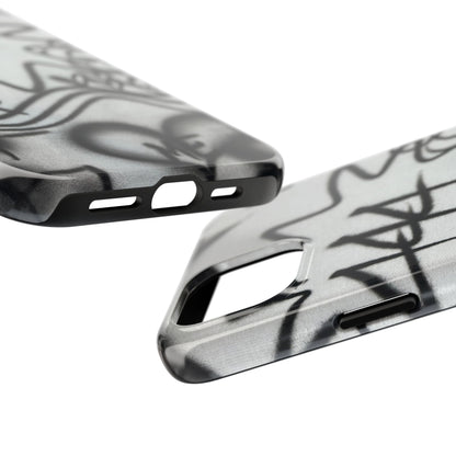 "444” airbrush iPhone case