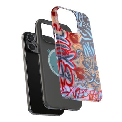 MagSafe "exotic expectations" airbrush iPhone case