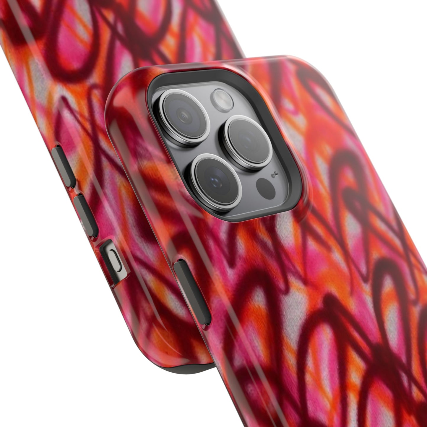 MagSafe „Graffiti Love“ Airbrush iPhone Hülle