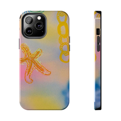 "sweet starfish" airbrush iPhone case