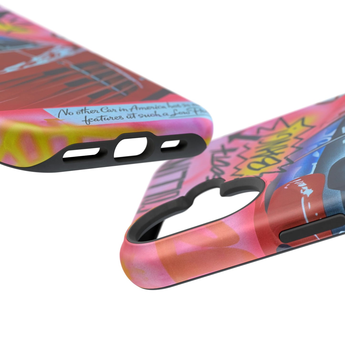 MagSafe "miami momentos" airbrush iPhone case