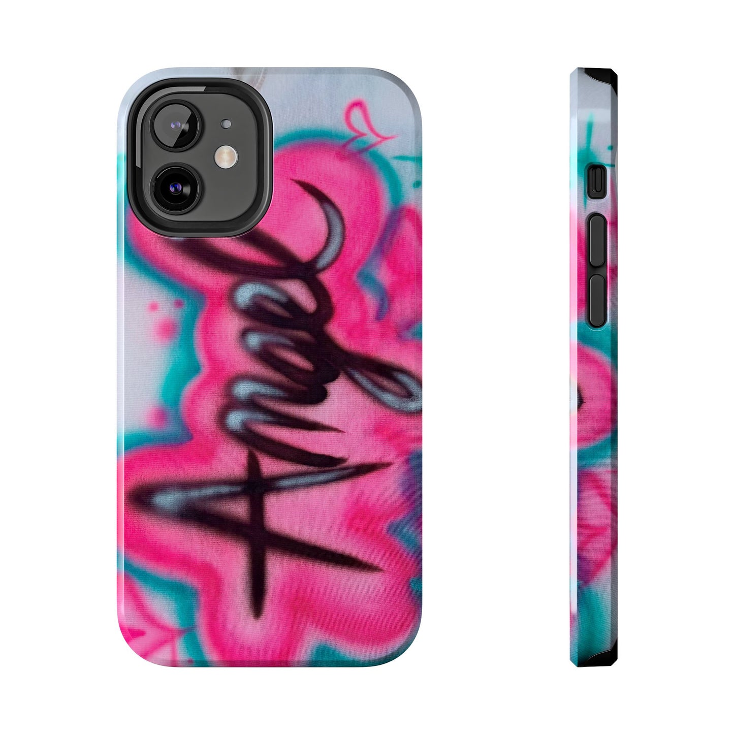"angel" airbrush iPhone case