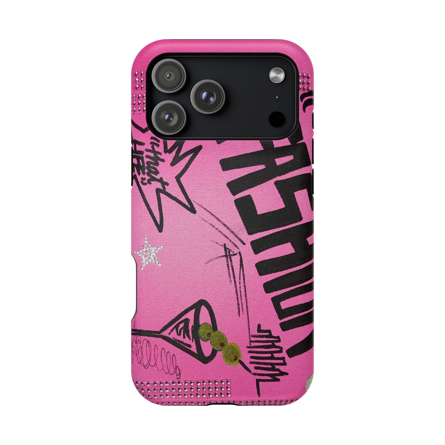 MagSafe "high fashion pt. 2" airbrush iPhone case