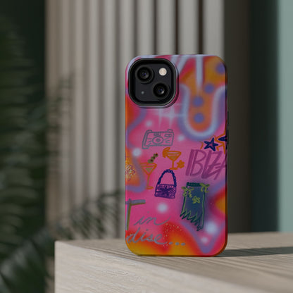 MagSafe „Ibiza“ Airbrush iPhone-Hülle