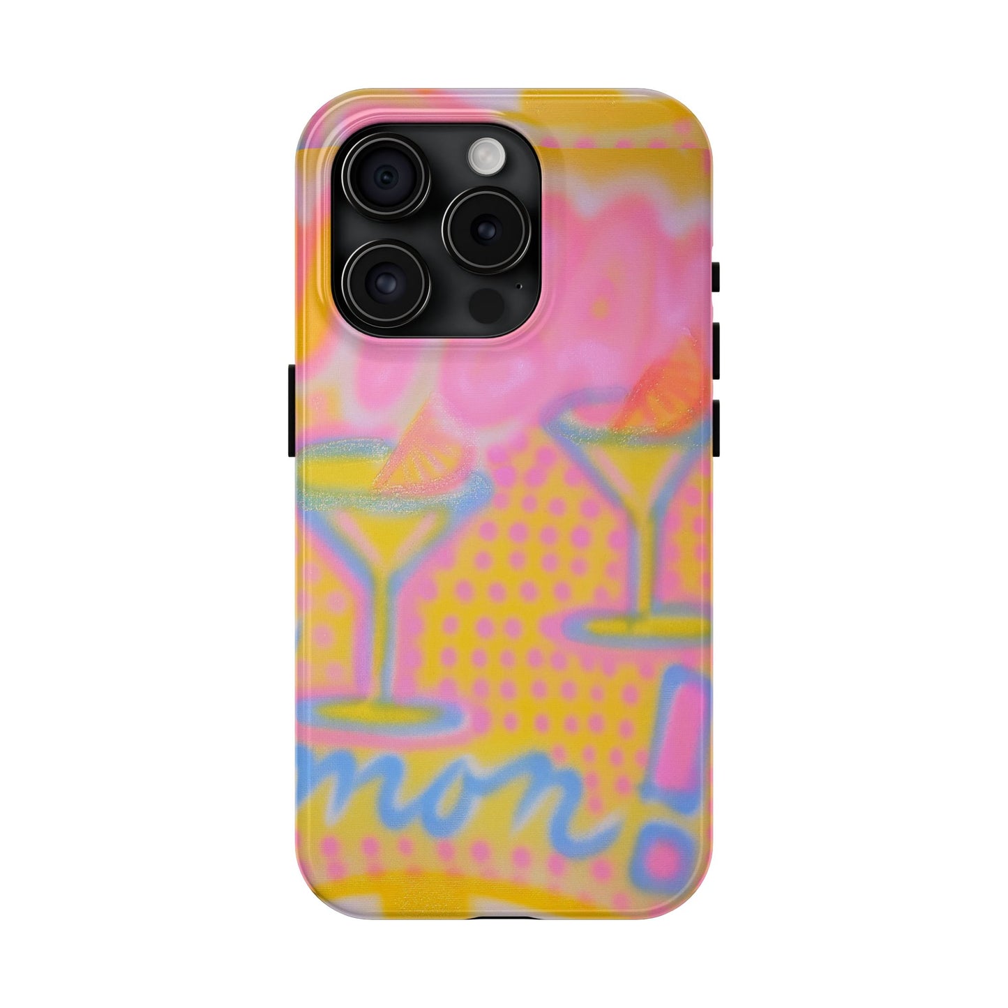 "Lemontini" Airbrush iPhone-Hülle