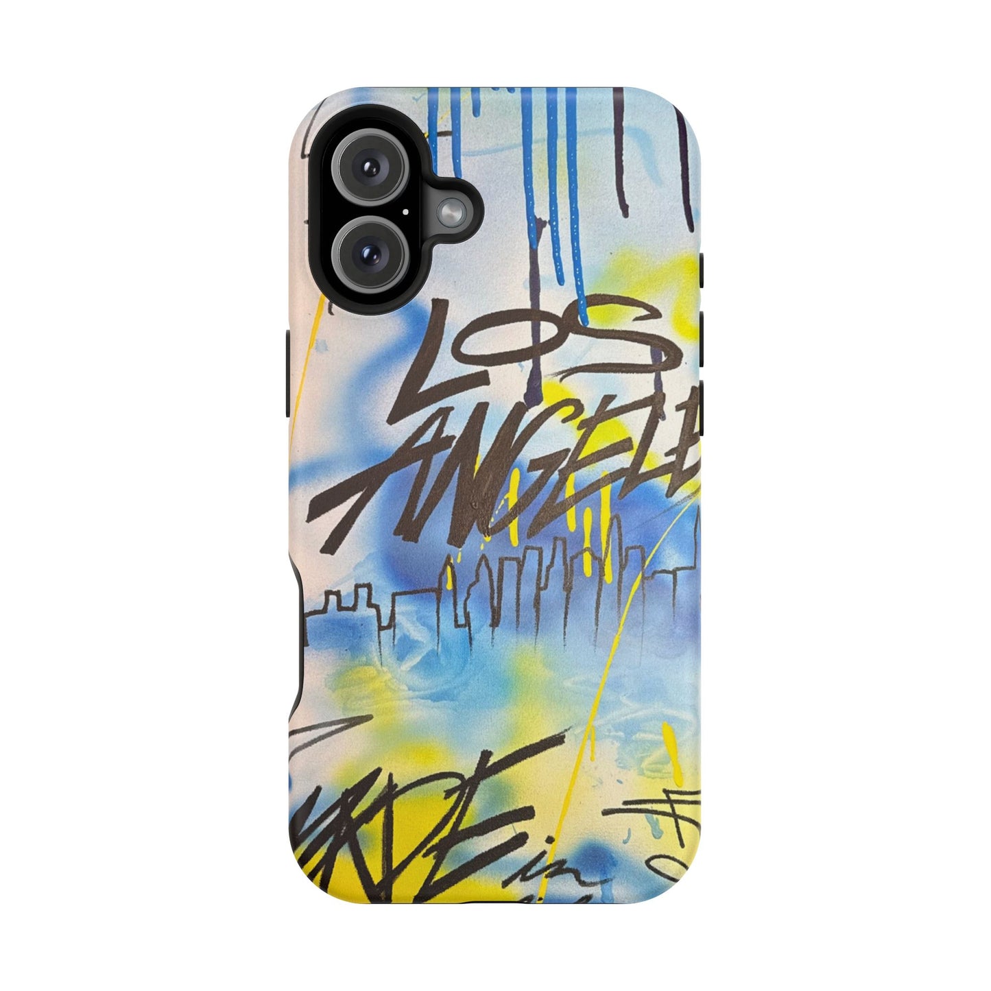 MagSafe "los angeles" airbrush iPhone case