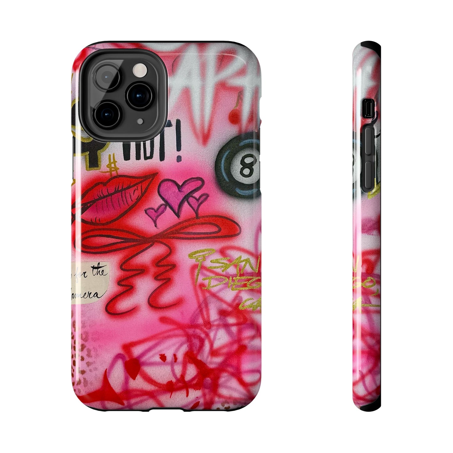 "IT girl" airbrush iPhone case