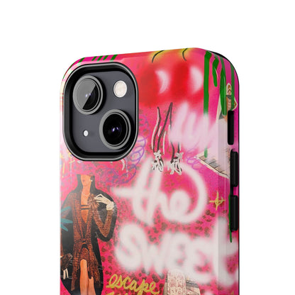 "sweet escape" airbrush iPhone case