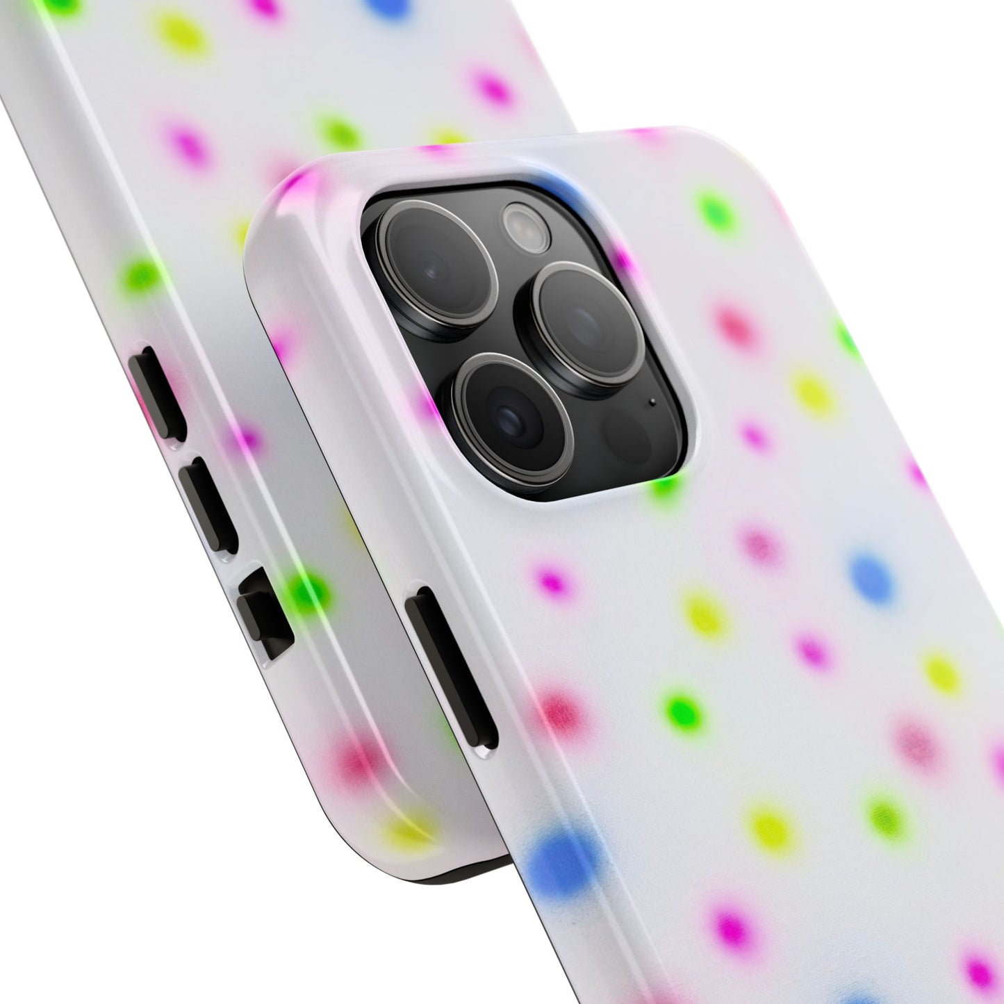 "birthday cake polka dot" airbrush iPhone case