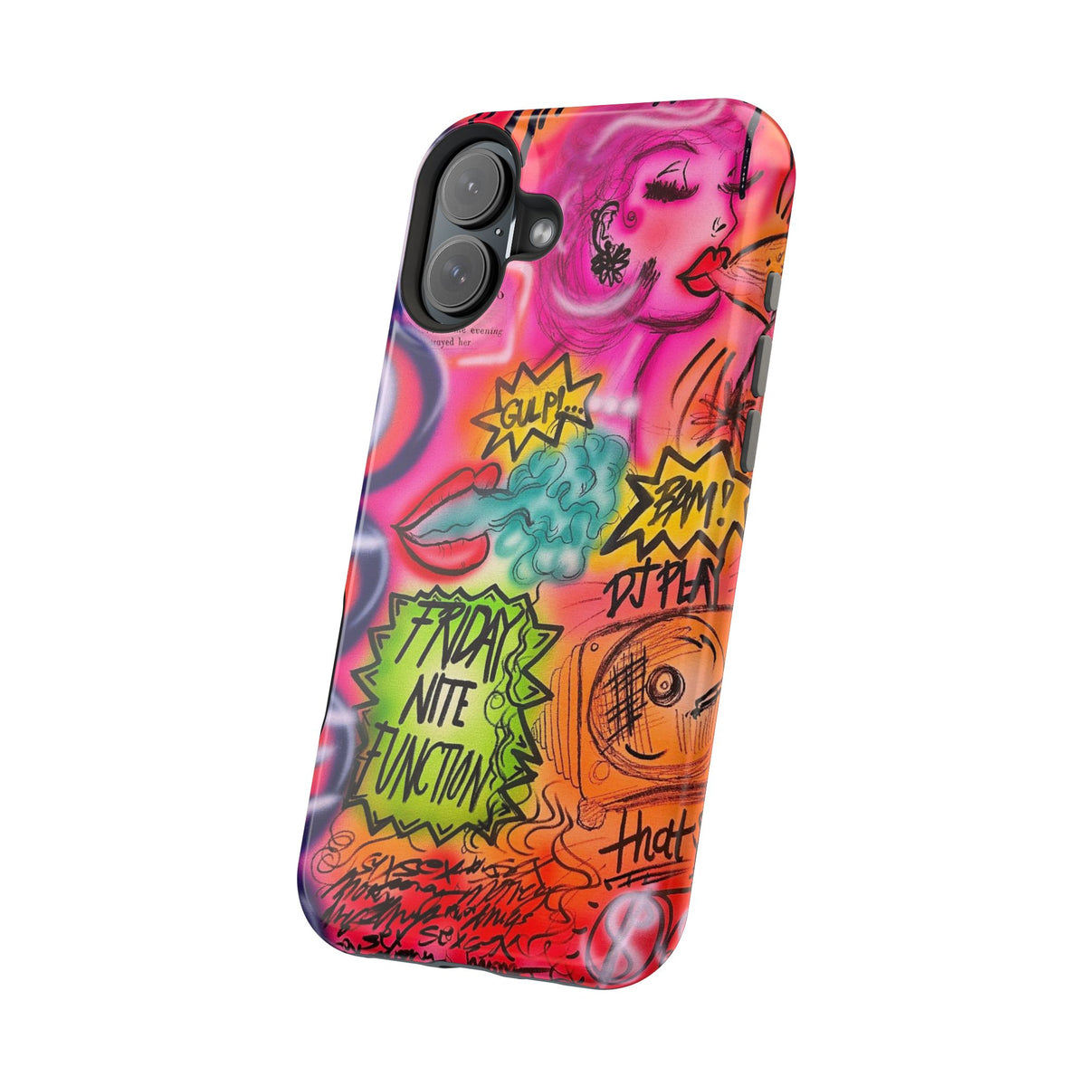MagSafe „Vegas Ventures“ Airbrush iPhone-Hülle