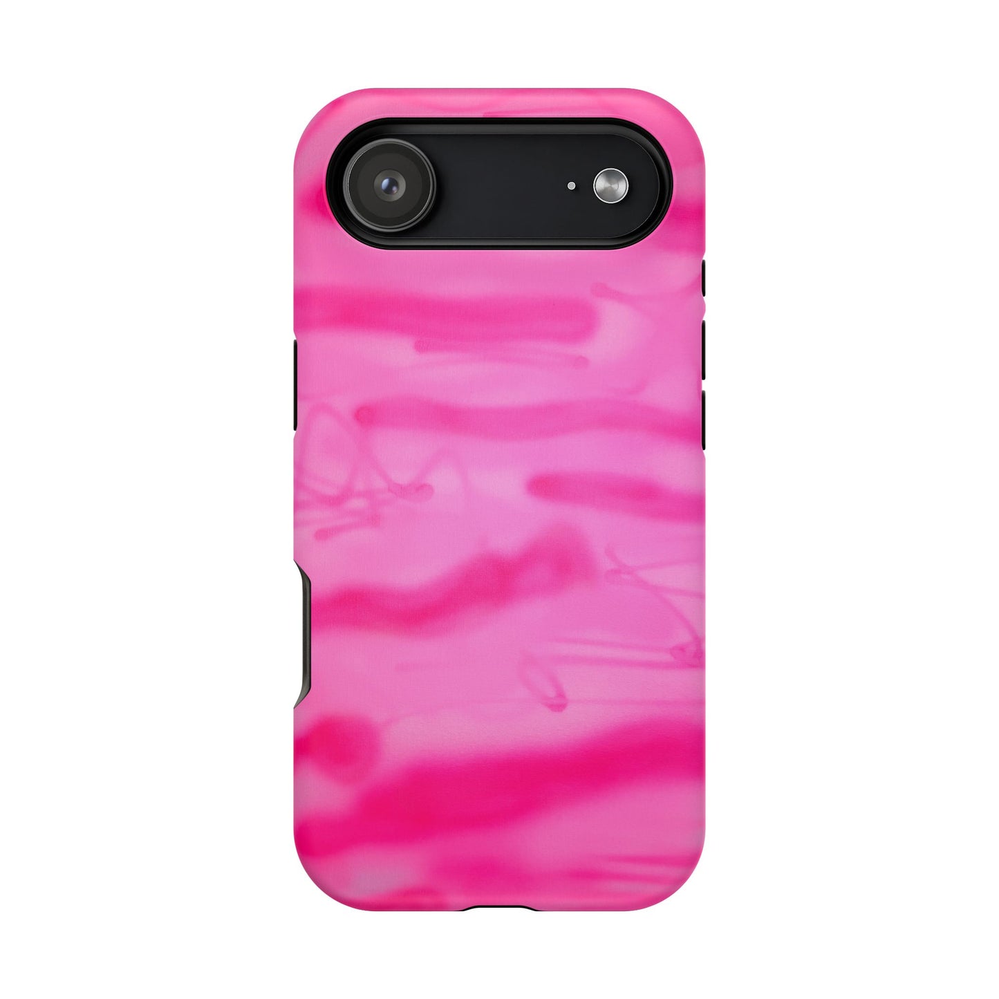 MagSafe "pink camo" airbrush iPhone case