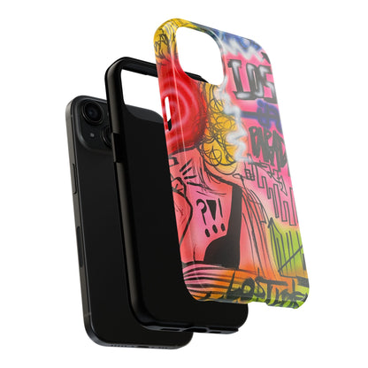 "lost in paradise" airbrush iPhone case