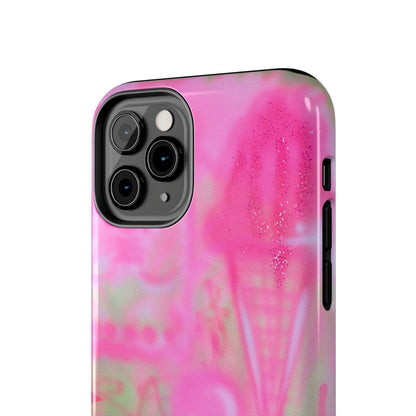 "miami matcha" airbrush iPhone case