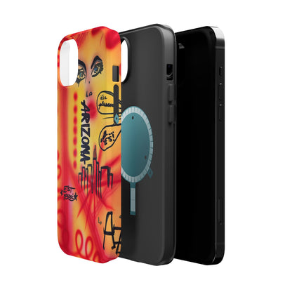 MagSafe "tempe, az" airbrush iPhone case
