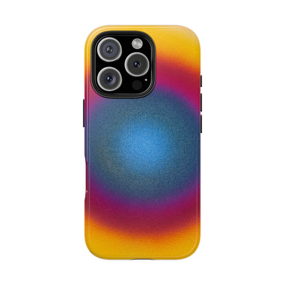 "blue raspberry aura" airbrush iPhone case