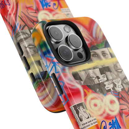 "get busy!" airbrush iPhone case