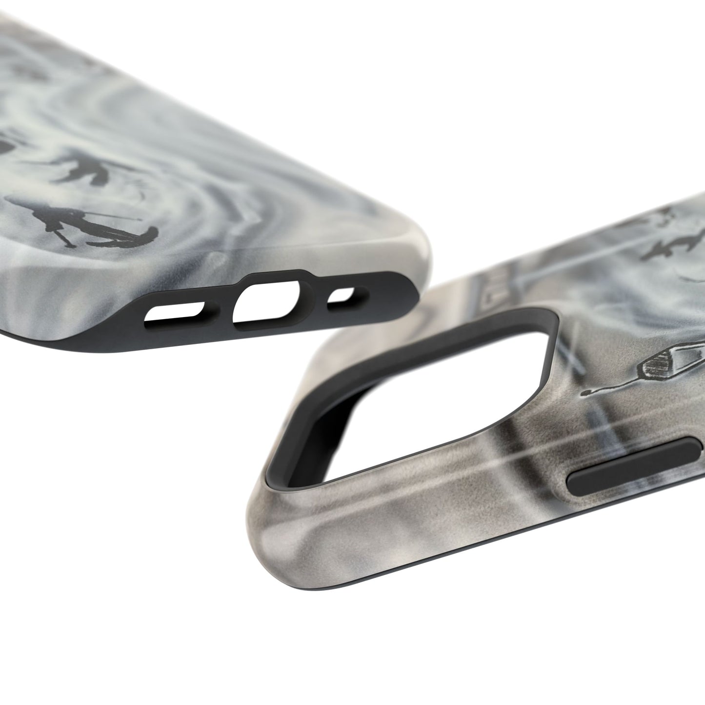 MagSafe "arctic avalanche" airbrush iPhone case