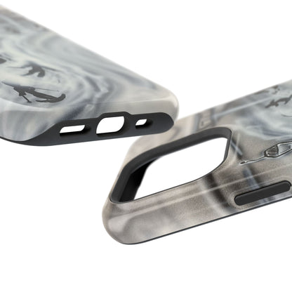 MagSafe "arctic avalanche" airbrush iPhone case