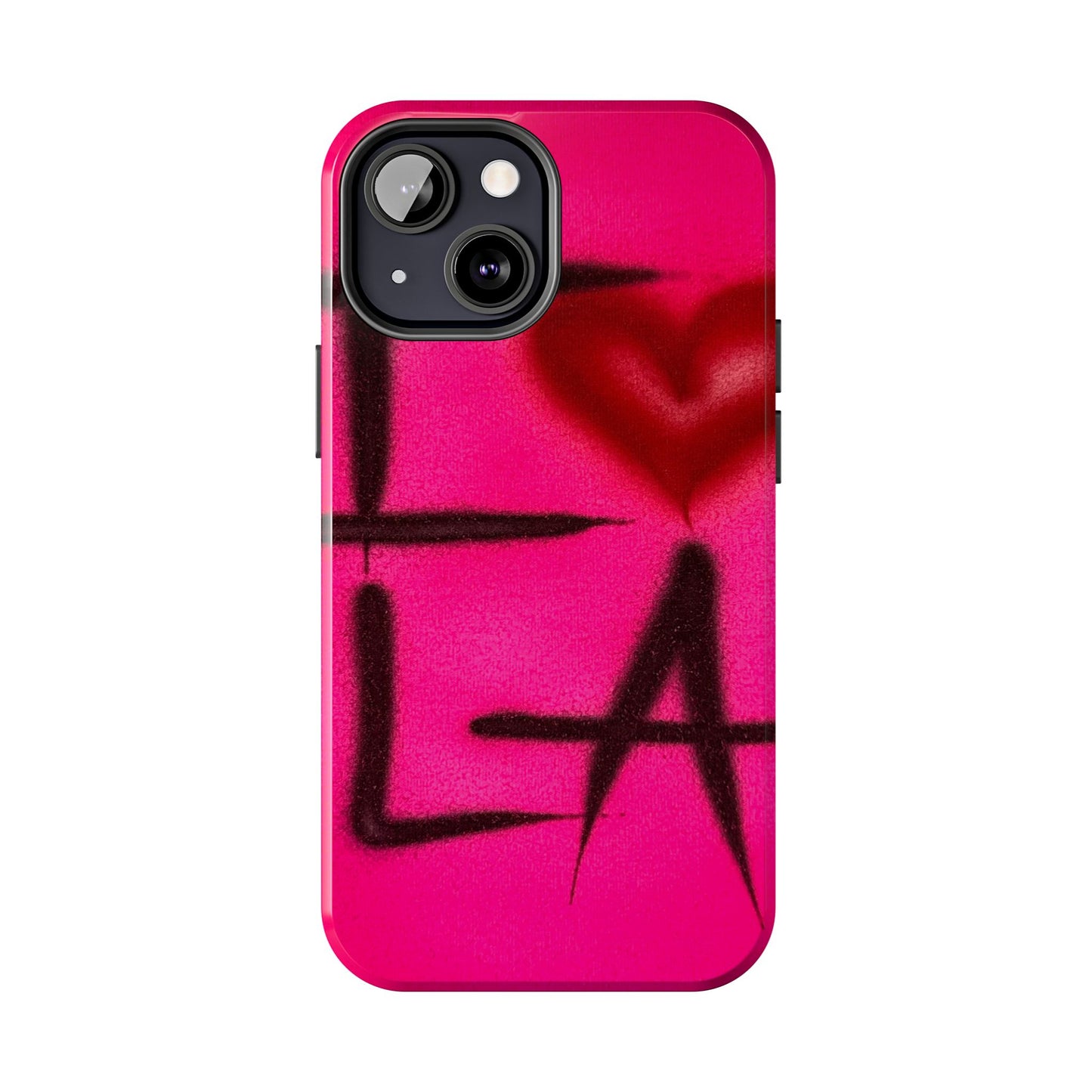 "I <3 LA" airbrush iPhone case
