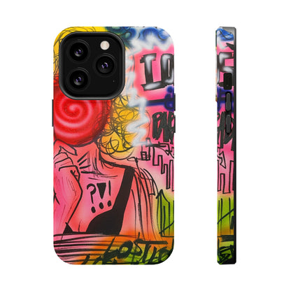 MagSafe „Lost in Paradise“ Airbrush-iPhone-Hülle