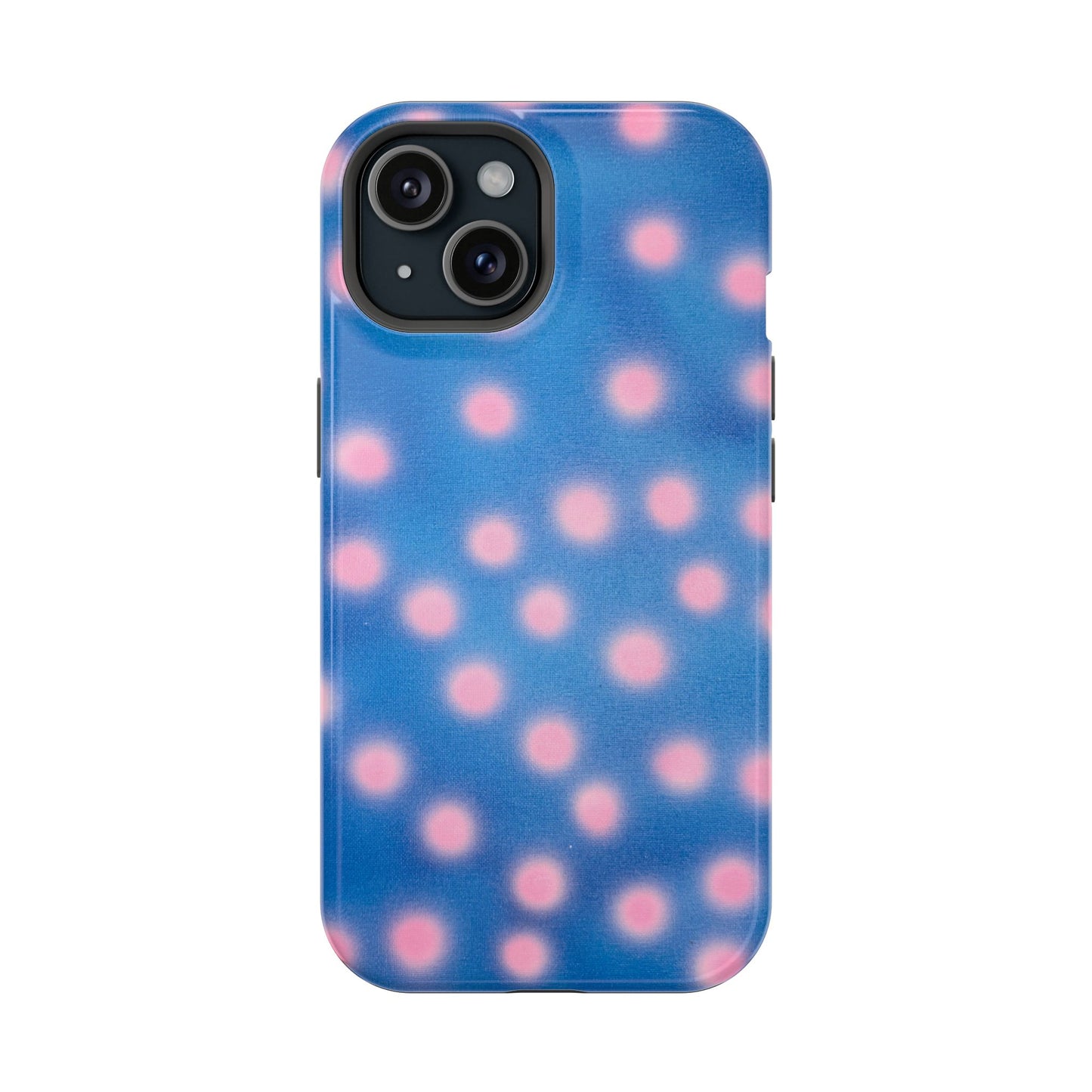 MagSafe „Zuckerwatte-Sorbet-Tupfen“ Airbrush iPhone-Hülle