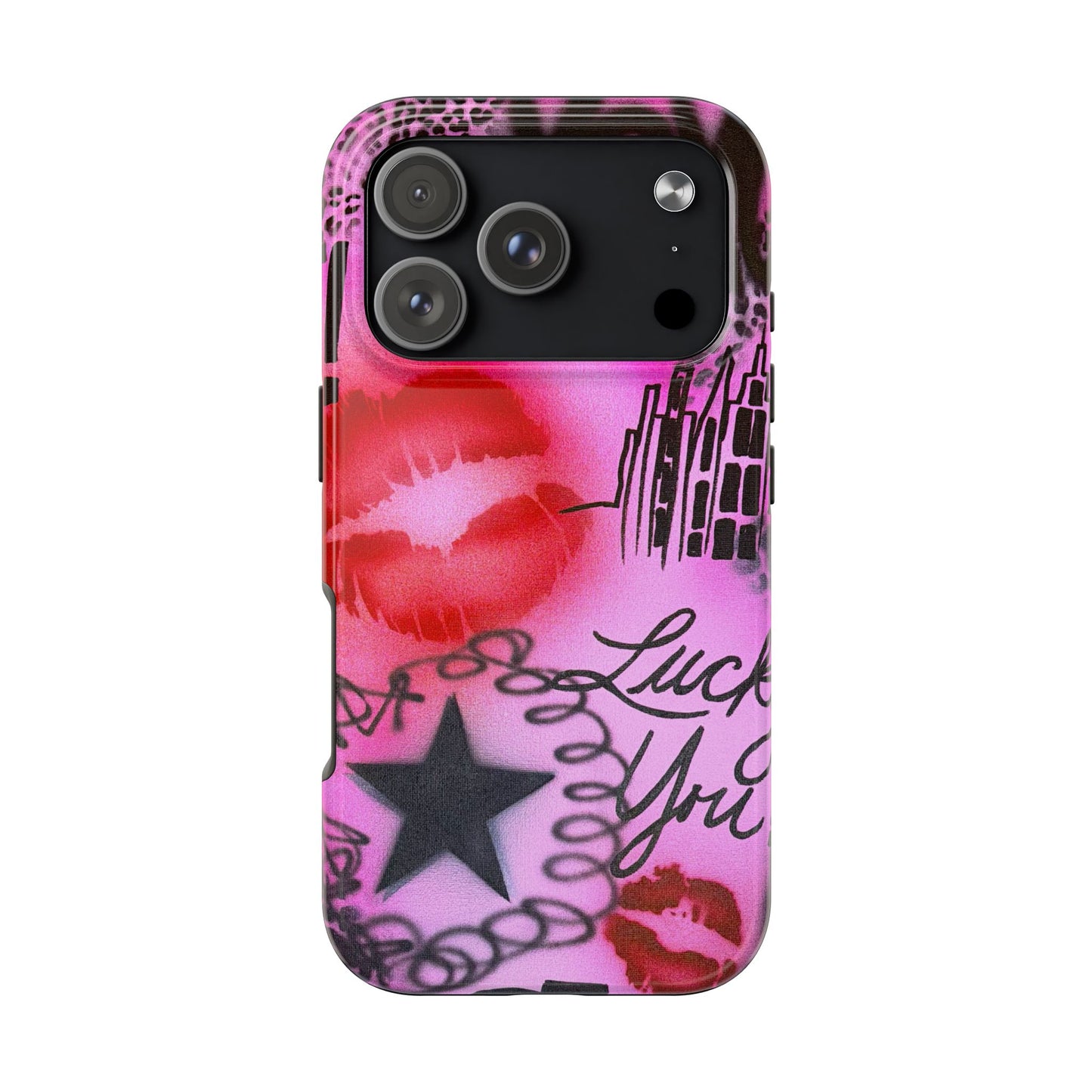 "ulterior motive" airbrush iPhone case