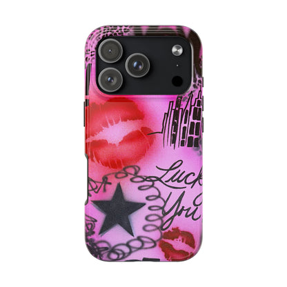 "ulterior motive" airbrush iPhone case