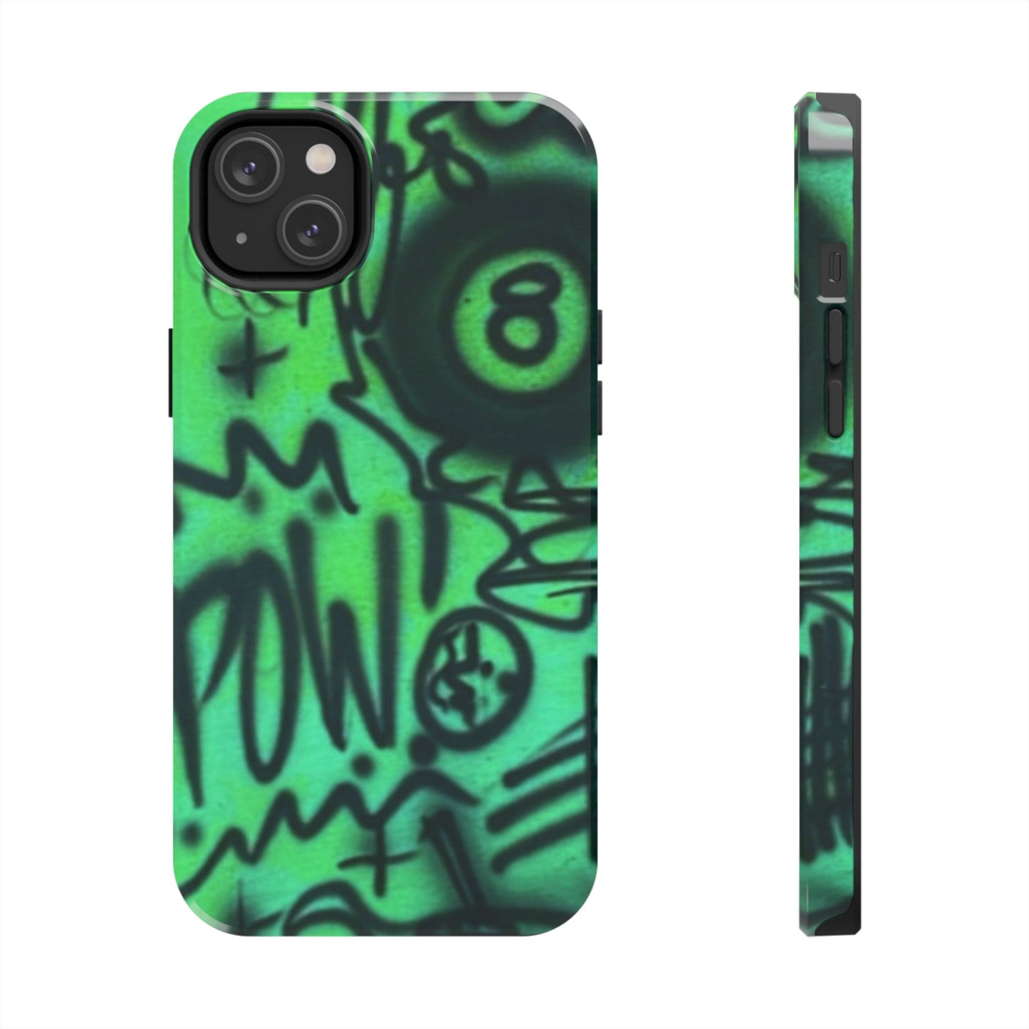 "POW! "airbrush iPhone case