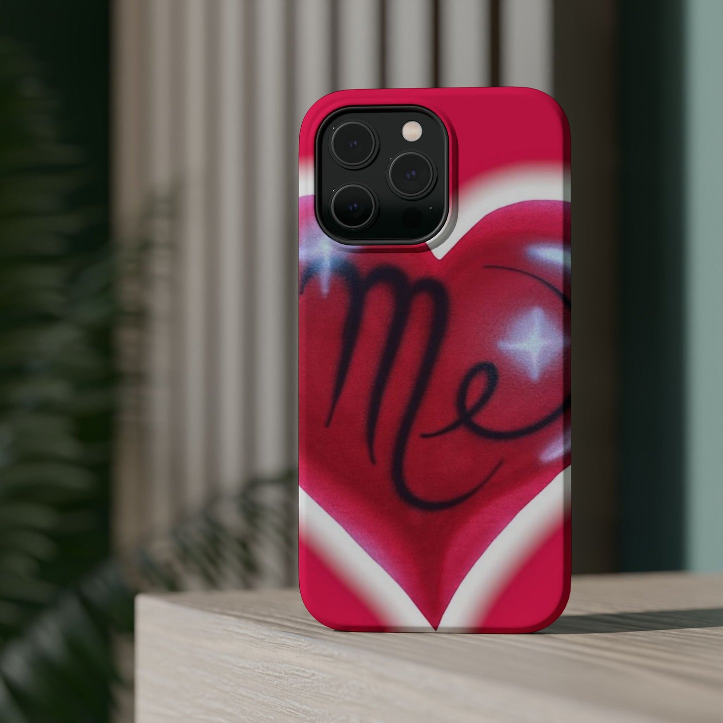 MagSafe "i <3 me" Airbrush iPhone Hülle
