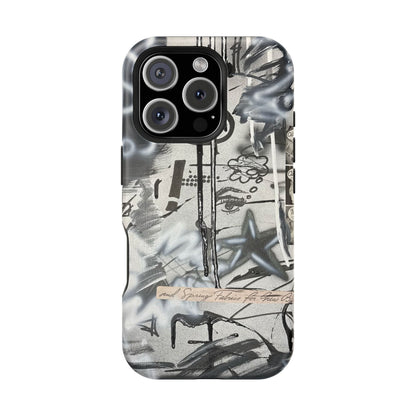 MagSafe "monochrome mood" airbrush iPhone case