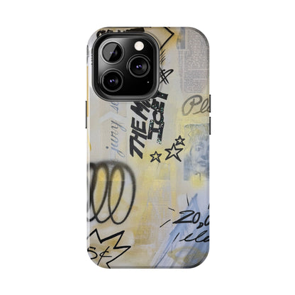"golden glacier" airbrush iPhone case