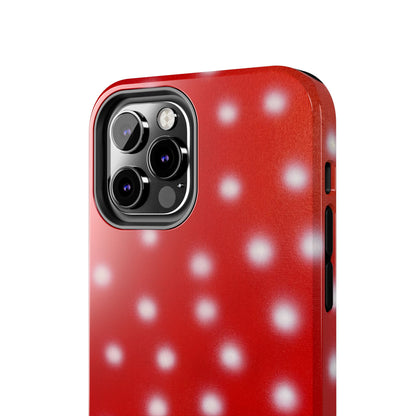 "cherry crush polka dot" airbrush iPhone case