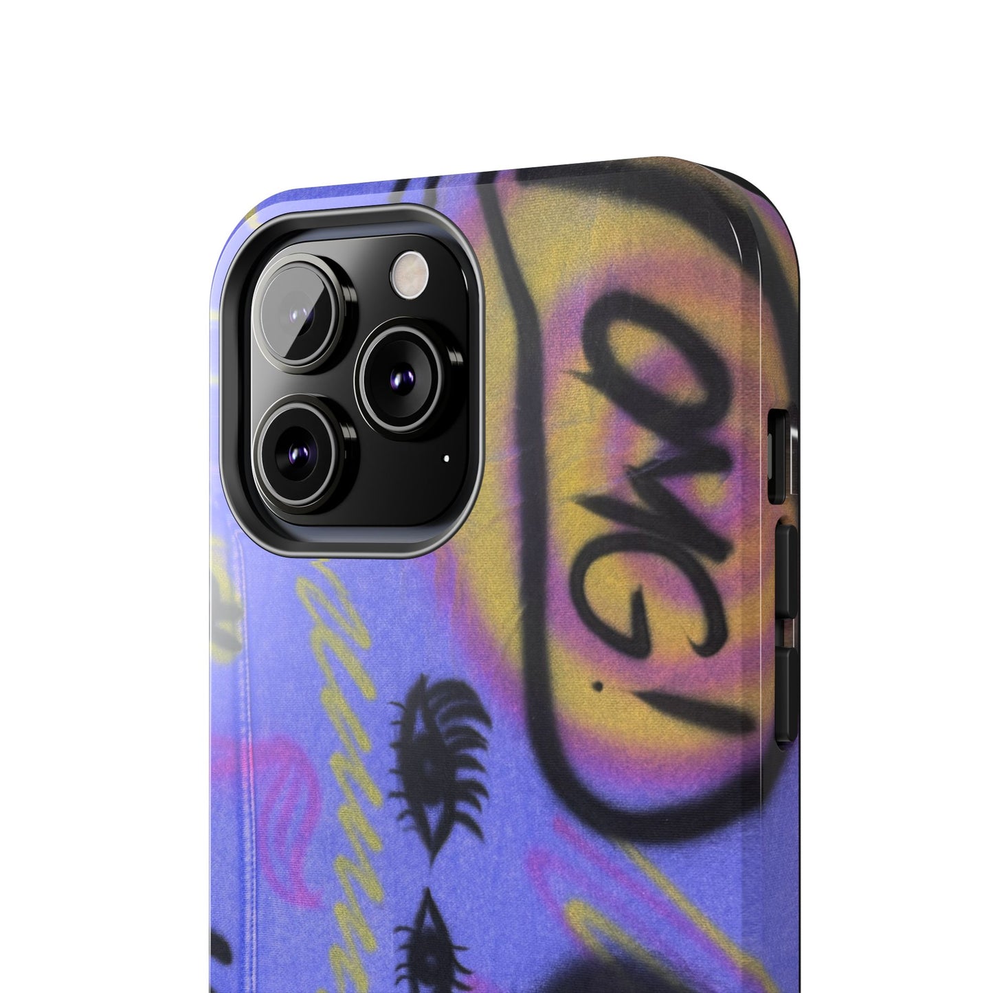 "eye$ on lies" airbrush iPhone case