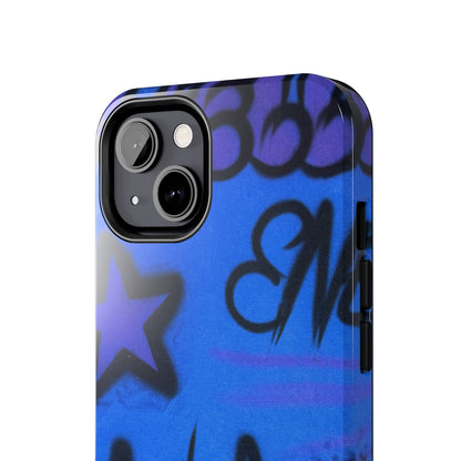 "infamous indigo" airbrush iPhone case