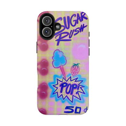 "sugar rush" airbrush iPhone case
