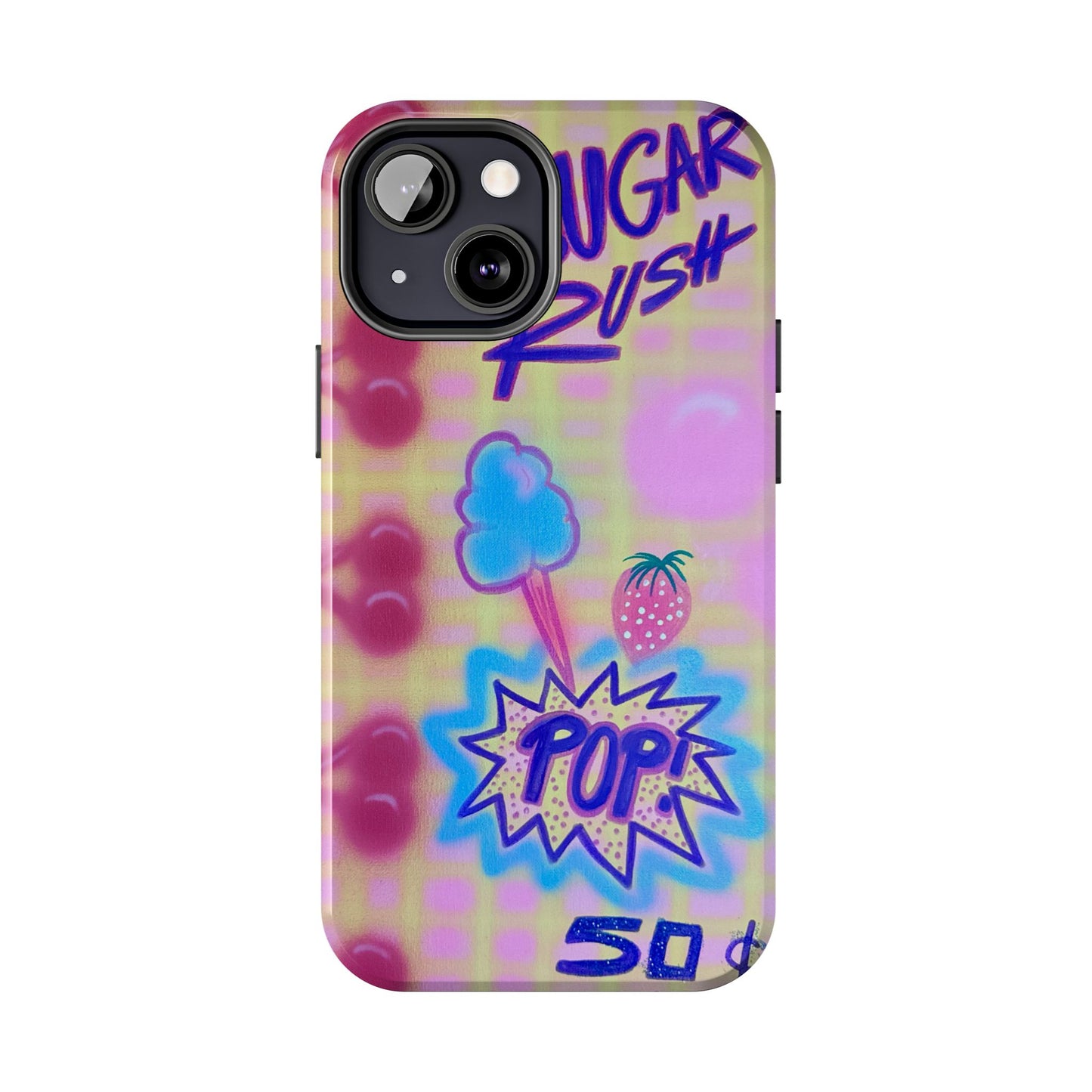 "sugar rush" airbrush iPhone case