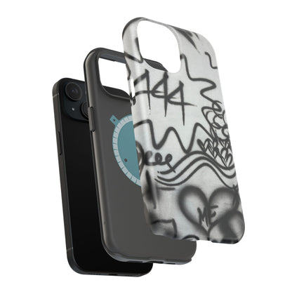 MagSafe „444“ Airbrush iPhone Hülle
