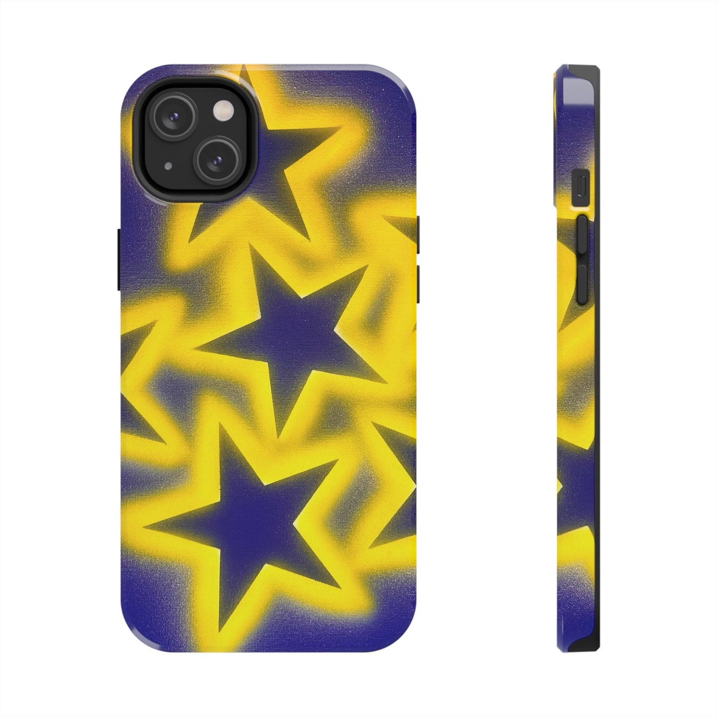 "cosmic crush" airbrush iPhone case