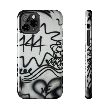 "444” airbrush iPhone case