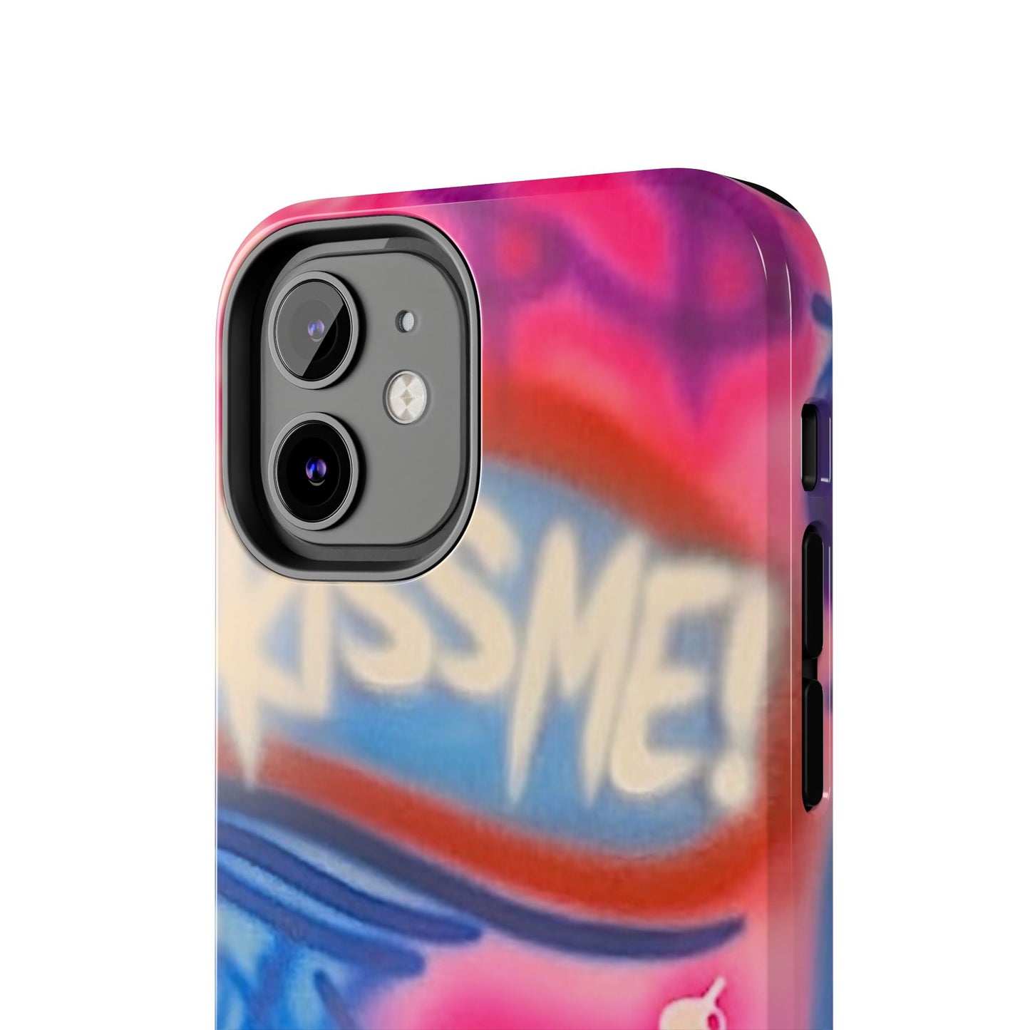 "kiss me pt. 2" airbrush iPhone case