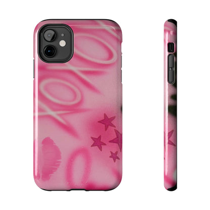 "perfectly pink" airbrush iPhone case