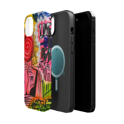 MagSafe „Lost in Paradise“ Airbrush-iPhone-Hülle