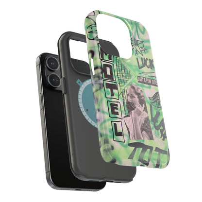 MagSafe "lust over luck" airbrush iPhone case