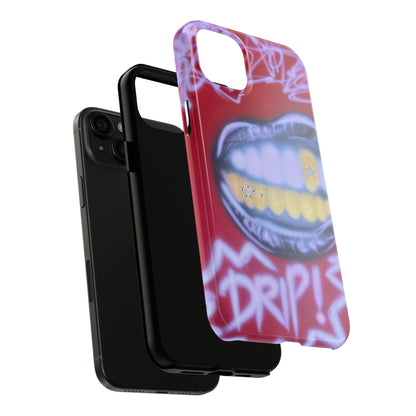 "tooth drip" airbrush iPhone case