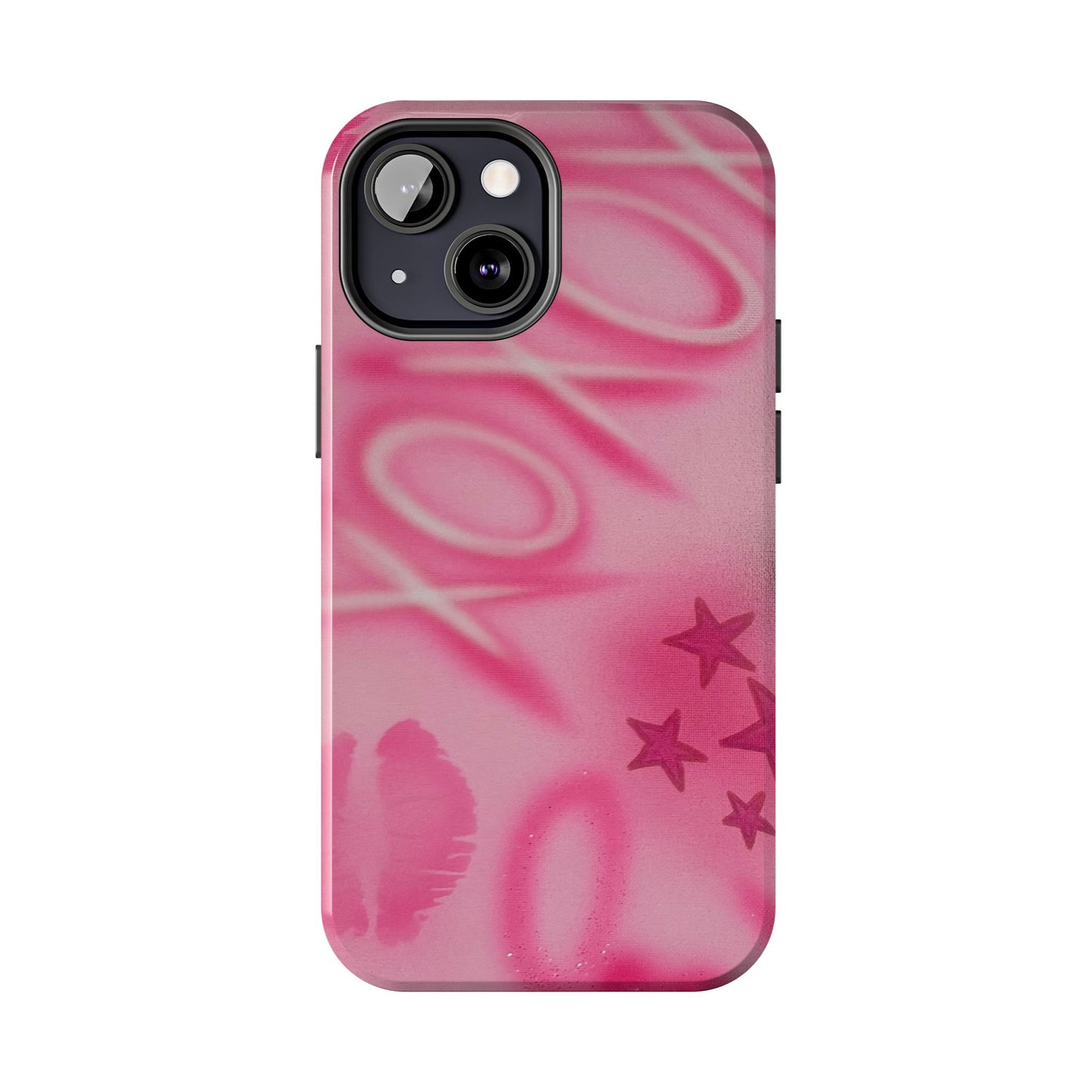 "perfectly pink" airbrush iPhone case