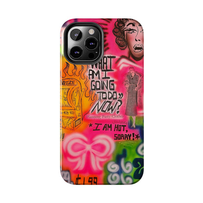 "out of luck" airbrush iPhone case